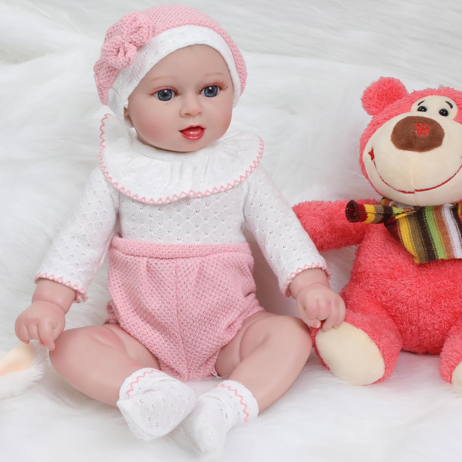 Amazon | RADQZOZ 生きているようなスマイルリボーンベビードール - 17